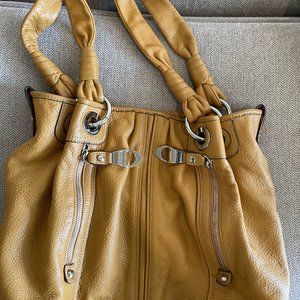 Mustard yellow B Makosky bag